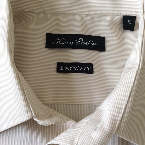NWOT - Klauss Boehler Dress Shirt 16/34-35 - Picture 2 of 5